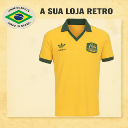 Camisa retrô da Australia. 1980