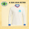 Camisa retrô Olympique de Marselha 1970 . FRA