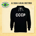 Camisa retrô CCCP ML- Preta Lev Yachine