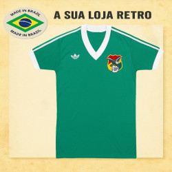 Camisa retrô logo Bolivia - 1987
