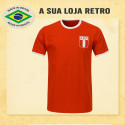 Camisa retrô Peru Vernelha 1970