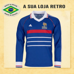 Camisa retrô França ML 1998