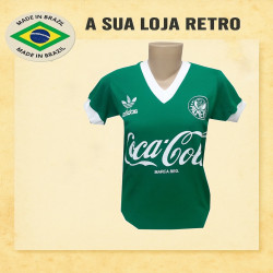  Baby Look retrô Palmeiras 1987