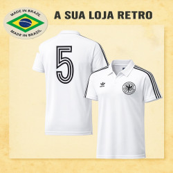 Camisa retrô Seleçao da Alemanha - 1980