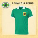 Camisa retrô Alemanha Verde Tradicional