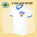 Camisa retrô Alemanha Branca 1974 - DDR