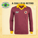 Camisa retrô AS Roma ML 1987- ITA