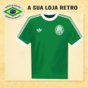 Camisa retrô Palmeiras Logo 1977