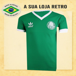 Camisa retro Palmeiras logo - 1986