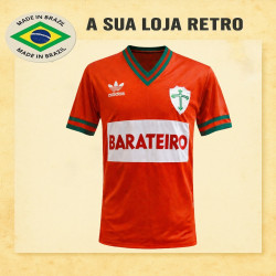 Camisa retrô Portuguesa Desportos Barateirocurta
