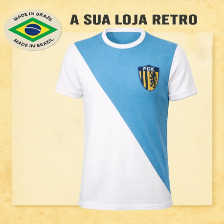 Camisa retrô Karl Marx Stadt 1976/77- ALE