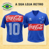 Camisa retrô Cruzeiro coca cola - 1987