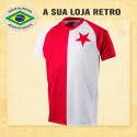 Camisa retrô Slavia praga 1970