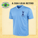 Camisa retrô Tottenham Hotspur Spurs Azul