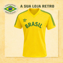 Camisa retrô Seleção brasileira Amarela - 1988