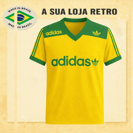 Camisa retrô Treino Azul celeste