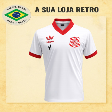  - Camisa retrô Bangu branca - 1980