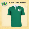 Camisa retrô Irlanda Polo Rugby