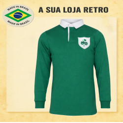 Camisa retrô Irlanda ml 1980
