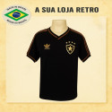 Camisa retrô Botafogo Preta Dourado DRYFIT