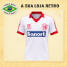 Camisa retrô Nautico Finta branca Banorte 1989