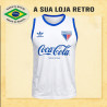 Regata retrô do Fortaleza Esporte Clube branca.