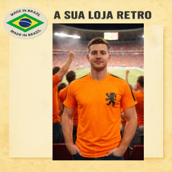Camisa retrô Holanda Yohan cruyff - HOL