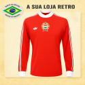 Camisa retrô Seleção da Hungria ML -1980