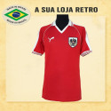 Camisa retrô Austria Vermelha 82