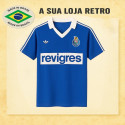 Camisa retrô Porto azul Revigres 1988 - POR