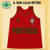 Regata retro de treino Seleção de Portugal