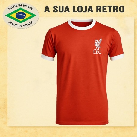 Camisa retrô Liverpool 1970- ENG