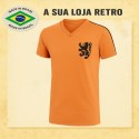 Camisa retrô Holanda Pronta Entrega Yohan Cruyff - 1974