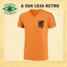 Camisa retrô Holanda Pronta Entrega Yohan Cruyff - 1974