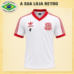 - Camisa retrô Bangu Branca - 1980
