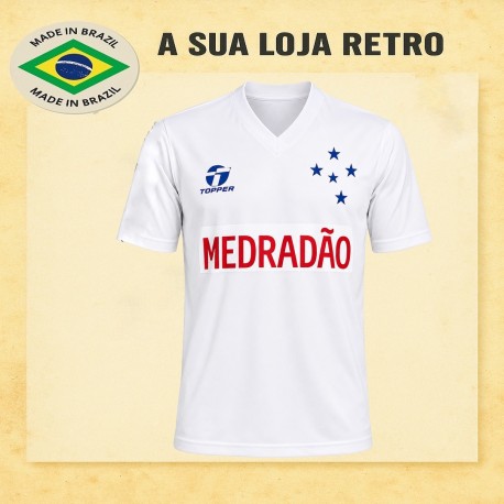 Camisa retrô Cruzeiro Medradao 1984.