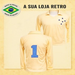  Camisa retrô Cruzeiro Goleiro Raul. 1966
