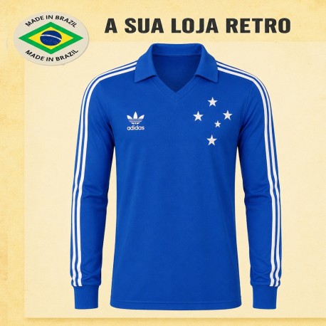 Camisa retrô Cruzeiro Gola Polo ml 1987