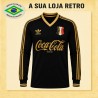 Camisa retro Santa Cruz Futebol Clube ML Dourado