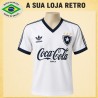 Camisa retrô Botafogo branca coca cola 1991