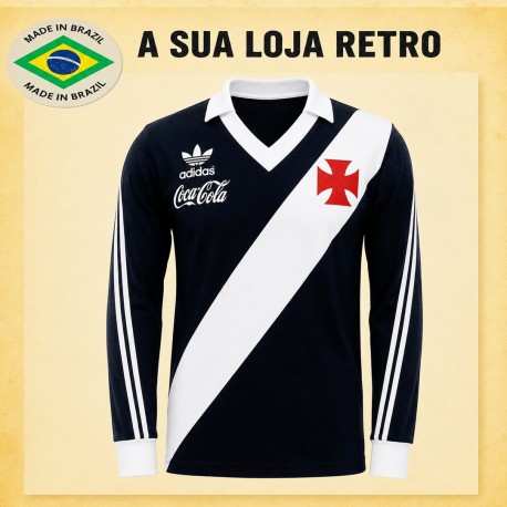 Camisa retro Vasco Coca Cola frente ML