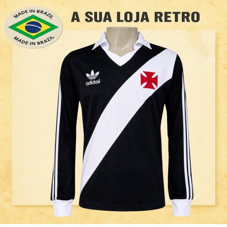Camisa retro VASCO manga longa 
