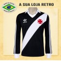 Camisa retro Vasco Preta ML