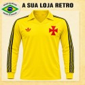 Camisa retro Vasco Da Gama Goleiro Leao Amarela
