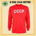 Camisa retrô CCCP Vermelha ML - 1966