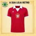 Camisa retrô Tchecoslovaquia 1982