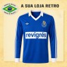 Camisa retrô Porto azul ML 1980 - POR