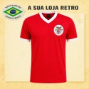 Camisa retrô Benfica 1970 Gola V - POR
