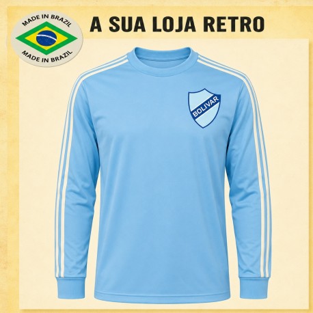 Camisa retrô Club Bolívar ML