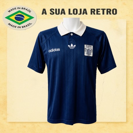 Camisa retrô Seleção Aliança Lima&nbsp;Azul